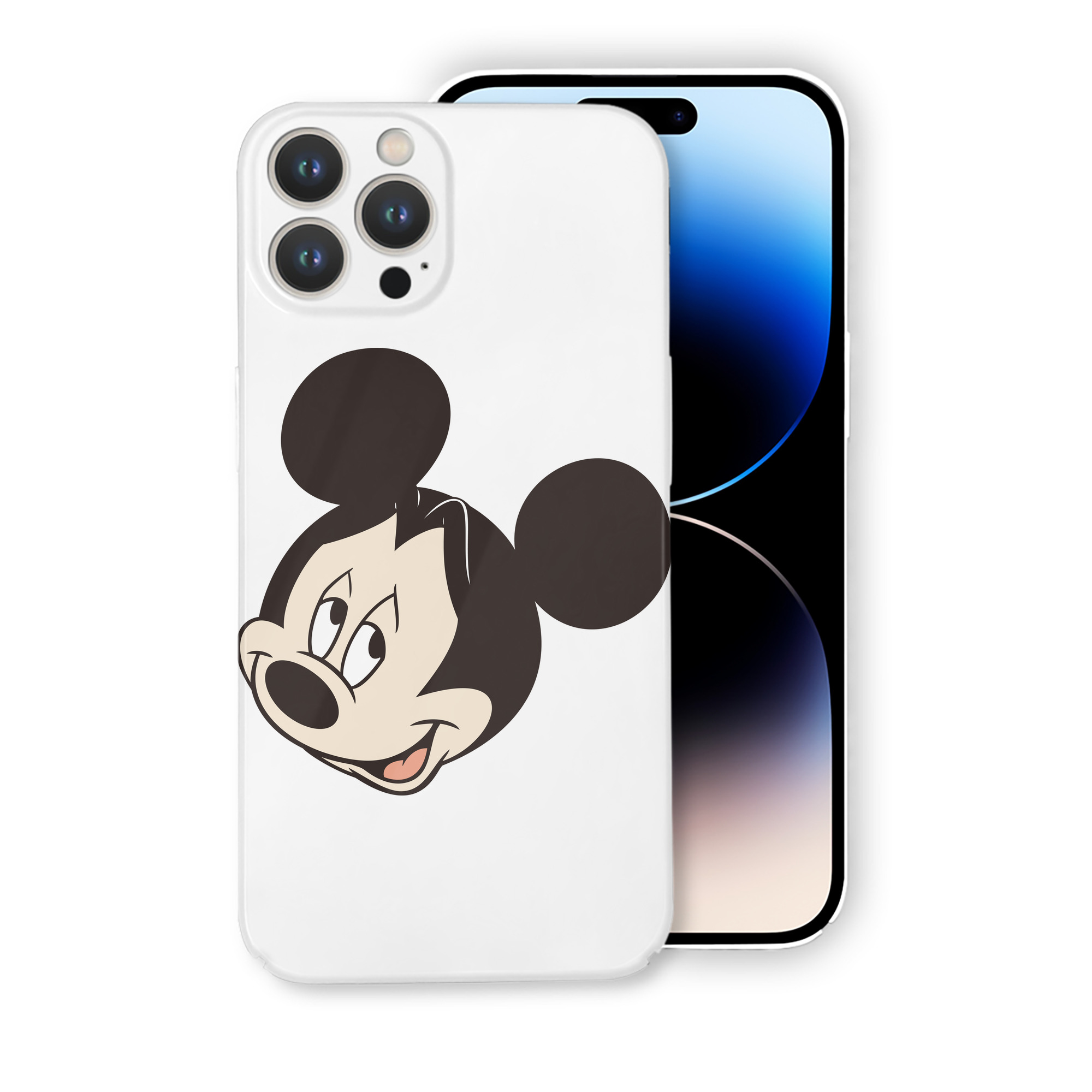 （画像用） ミッキーマウス Mickey Mouse 【iPhone 14シリーズ対応】ハードケース